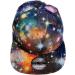 Zylc Galaxy Print Flatcap | Unisex Baseball Mesh Hat | Adjustable Hip-Hop Style - Black - Buy Online on GoSupps.com