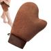 Tanner Mitt Mitt d'auto-tannage - Applicateur de de lotion Tan avec poignet lastique | Sunless Body Tanner Spray and Mousse Applicateur pour les femmes Girls Girls Place Camping Picnic Cycling Sport Brun