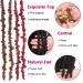 Short Butterfly Locs Crochet Hair 12 Inch 6 Packs Black Bob Style | Distressed Faux Locs Crochet Braids for Women - Buy Online on GoSupps.com