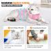 Yoolhamy Cat Recovery Suit - Professional Post-Op Body for Cats | Anti-Lick Wound Protection | Small Pink - Ideal After Surgery & Castration - Buy Online on GoSupps.com