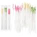 simarro 180Pcs Disposable Earrings Hole Cleaner Ear Floss Ear Hole Ear Care Kit for Ear Hole Piercing Aftercare Cleaning Care Cleaning Tool Odor Removal for Women Men (Green+Rose Red+Yellow)
