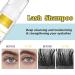 100ml Eyelash Extension Cleanser - Gentle Lash Mousse Shampoo for Natural & Extension Lashes - Professional Grade Makeup Remover - Buy Online on GoSupps.com