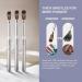Shine Chance Acrylic Nail Art Brush Size 8 - 100% Pure Kolinsky Hair Oval Nail Brush for Professional Acrylic Application and Manicure - DIY Home Salon Tool - Buy Online on GoSupps.com