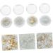 VINTORKY 4 Boxes Flower Decor Half Pearl Bead Rhinestone for Nails Hair Decorations Rhinestone Flatback Flowers Decor Pearls Nail Gems Pearls for Hair Nail Decor Resin The Bubble Steel Ball - Buy Online on GoSupps.com