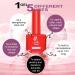 Lavender Violets 15ml Gel Nail Polish | UV LED Soak Off | Salon Quality 5 in 1 Builder Base Gel - A104 - Buy Online on GoSupps.com