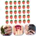 FRCOLOR 90 Pieces Nail Art Accessories Fruit Nail Art Discs Nail Strawberry Charms Nail Art Fruit Pendant Nail Jewellery Fruit Slices for Nails Manicure Pendant Resin 3D Nail Flakes Acrylic - Buy Online on GoSupps.com