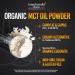 Intentionally Bare Organic MCT Oil Powder - French Vanilla - Zero Net Carbs & No Grit Keto Paleo Vegan - 70% C8 | 30% C10 - Excellent in Coffee Tea Shakes & Smoothies - 40 Servings French Vanilla 40 Servings - Buy Online on GoSupps.com