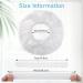IJRPLM 100 Pcs Disposable Hair Net 21 Inch - Non-Woven White Bouffant Caps for Food Service - Elastic Head Cover Nets - Buy Online on GoSupps.com