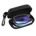 EXCEART - 4. 0 Nearsighted Glasses Folding Reading Glasses Black Myopia Glasses Distance Glasses with Portable Bag - 4.0