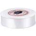 VATIN 1 Inch Double Faced Polyester Satin Ribbon White - 25 Yards Spool for Wedding, Baby Shower and Crafting - Buy Online on GoSupps.com
