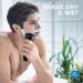 Lobinh Electric Shaver for Men - 100% Washable, Waterproof Razor with Pop-up Trimmer, Fast Charging, 4D Floating Head - LCD Power Indicator - PA188 - Buy Online on GoSupps.com