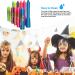 6 Glow in The Dark Face Paint Crayons for Halloween Parties - Non-Toxic UV Body Painting Kit - Buy Online on GoSupps.com