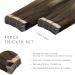 Buy If-of-Hearted 40PCs 100g 22 Balayage Real Hair Tape Extensions - Chocolate Brown to Honey Blonde #4/26/4 | Invisible & Silky - Buy Online on GoSupps.com