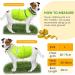 LOOPES Hi-Vis Dog Coat 2Pcs Dog Training Vest With Reflective Dog Collar Safety Reactive Dog Warning Jacket Vest From Cars&Hunting Accidents Nervous Dog Harness for Outdoor Activity Day&Night(L) - Buy Online on GoSupps.com