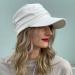 Forbusite Women's White Newsboy Hat Cabbie Cap for Cancer Hair Loss - Buy Online on GoSupps.com