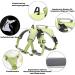 BELPRO Multi-Purpose Dog Harness for Large Dogs - Escape Proof No Pull Adjustable Reflective Vest with Durable Handle (Green L) - Perfect for Active Dogs - Buy Online on GoSupps.com