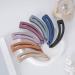 7pcs Matte Banana Hair Clips for Thick Hair - Strong Holder Ponytail Clips for Women - No Slip Fashionable Beauty Clamp - Buy Online on GoSupps.com