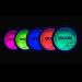 Moon Glow Neon UV Pigment - Orange/Yellow Cosmetic Powder for Eyes & Body | 5 Pieces - Buy Online on GoSupps.com