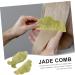 Beaupretty 6-Piece Jade Kamm Set - Scalp Massage Combs & Gua Sha Tools for Hair Care | Premium Jade Head Massage Tools - Buy Online on GoSupps.com