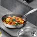 HOMSFOU Skillet Cookware Honeycomb Wok Induction Stove Wok Frying Pan Wok for Gas Stove Gas Stove Wok Home Wok Pan Wok Pan for Induction Stove Fried Eggs 26c Stainless Steel Kitchenware - Buy Online on GoSupps.com