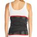 Back Ribbon - Lumbosacral Support Corset - 32cm Elastic Pain Relief Bandage for Sciatica & Kyphosis - Lower Lumbar Support in Black - Buy Online on GoSupps.com