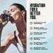 UPPERMOST Hydrate Keto Electrolytes Powder Sugar-Free Lemon Lime Drink Mix with Vitamin C B6 B12 & Zinc 30 Servings - Buy Online on GoSupps.com