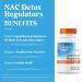 Doctor's Best Nac Detox Regulators with seleno excell Non-GMO Vegetarian Gluten&Soy Free 180 Veggie Caps 180Count Unflavored 180 Count (Pack of 1) - Buy Online on GoSupps.com