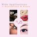 100 PCS Adhesive Holder Ring Cups for Eyelash Extensions - Pink Fanning Cups - Disposable Glue Rings - Essential Eyelash Extension Accessories - Buy Online on GoSupps.com