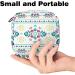 Shop Portable Women's Binding-Up Bags | Menstrual Cup & Pad Bags for Teens | Vintage Flower Pattern Accessories - Buy Online on GoSupps.com
