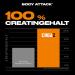 Body Attack Creaz - 100 Capsules | Premium Creatine Supplement for Optimal Performance | International Shipping Available - Buy Online on GoSupps.com