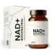NAD+ Supplement with Resveratrol 900mg Advanced NAD+ Complex 500mg Nicotinamide Riboside, 150mg Quercetin Phytosome, 150mg Trans-Resveratrol 90 Vegan Capsules USA Made, Third-Party Tested