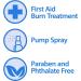Lidocaine 2% Burn Spray (3 Pack) - Topical Anesthetic Pain Relief 2 oz Bottle - Buy Online on GoSupps.com