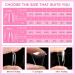 240pcs Short Almond & Square INPING Soft Gel Full Cover Nail Tips - French Acrylic Fake Nails for Manicure Salons - Pre-Shaped Mix Artificial Clear Gel Extensions with Box - Buy Online on GoSupps.com