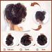 SOFEIYAN Claw Clip Wavy Curly Messy Bun Hair Piece | Gray & White Tousled Updo Hair Extension for Women - Buy Online on GoSupps.com