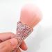 Buy WOKOTO Pink Shiny Rhinestone Nail Art Dust Brush - Acrylic Nail Powder & Makeup Blending Tool | International Shipping Available - Buy Online on GoSupps.com