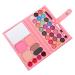 Healvian 5pcs 33 Makeup Palette Eye Shadow Pan Eye Shadow Palette Makeup Eyeshadow Glitter Girl Blush Leather