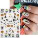 JMEOWIO 9 Sheets Halloween Nail Art Stickers Decals Self-Adhesive Cute Ghost Flower Star Nail Supplies Nail Art Design Decoration Accessories - Buy Online on GoSupps.com