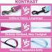 Demigreat Long Dog Leash - 1.5m/3m/5m Robust Training Line with Padded Handle for Small to Large Dogs - Violet 16.5ft - Buy Online on GoSupps.com