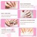 Acrylic Nail Kit: 6 Colors Powder & Liquid Set with Brushes and Forms - Professional & Beginner Acrylic Nail Extension Set - Buy Online on GoSupps.com