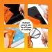 Cleanix Alcohol-Free Glasses Cleaner Set - 2oz Spray Bottles with Microfiber Cloths (2 Pack) - Buy Online on GoSupps.com