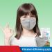 10/50/100Pcs Children's Face Shield Breathable 4-Layer Protective Face Cover with Elastic Earloop 50pcs-b One Size - Buy Online on GoSupps.com