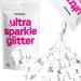 Hemway Premium Ultra Sparkle Glitter Multi Purpose Metallic Flake For Arts Crafts Nails Cosmetics Resin Festival Face Hair - White Iridecent - Super Chunky (1/8 "0.125" 3mm) 100g / 3.5oz White Iridident Super Chunky - 100g