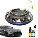 Voihamy Auto-fragrance diffuser rotating solar-powered cariffusers for oils self-structuring auto-aroma therapy durable car diffuser for car SUV truck blue