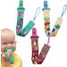 Lingjiong Baby Pacifier Clips | Soft Bite Rings for Babies Toddlers & Kids - Durable Pacifier Straps & Toy Clips - International Shipping Available - Buy Online on GoSupps.com