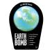 Da Bomb Earth Bath Green/Blue/White Sea Breeze 1 Count