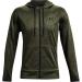 Under Armour Men's Armour Fleece Full Zip Hoodie Marine Od Green (390)/Black Large