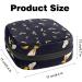 Beautiful Bee Ladies Napkins Storage Bag | Portable Period Bag for Women & Teens | Menstrual Cup & Breastfeeding Pillow Holder - Buy Online on GoSupps.com