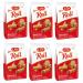 Italian Gourmet E.R. Gastone Lago Set of 6 mini Nocciola waffle rolls with hazelnut cream 125 g