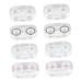 Hapinary 1 sentence 8st glasses case travel case for contact lenses contact lens container contact lenses tweezers boxes for contact lenses container for contact lenses storage box mini plastic