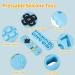 2-Pcs Silicone Baby Teething Toys  Silicone Teethers for Babies  Remote Control Shape Teething Toys  Chew Toys for Boys and Girls Teether Early Educational Sensory Toy Pink Blue - Buy Online on GoSupps.com